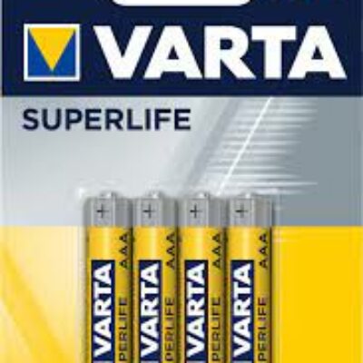 4 Piles VARTA SUPERLIFE AAA /LR03/1.5V
