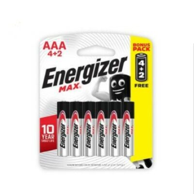 4+2 Piles Energizer AAA/LR03/1.5V