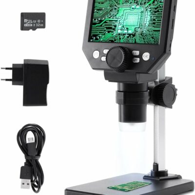 Microscope numérique 10 MP écran 4,3″ LCD 1-1000X