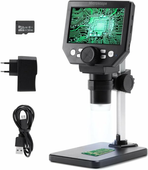 Microscope numérique 10 MP écran 4,3" LCD 1-1000X