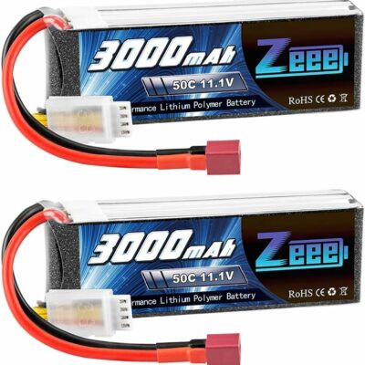 Batterie LiPo 3S Zeee 11,1V 3000mAh 50C avec connecteur Deans T