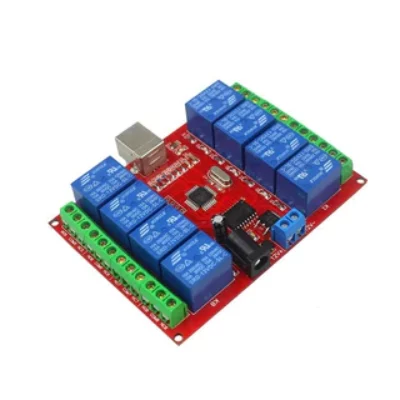 Module De Relais 8 Canaux DC 12 V Programmable