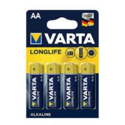 4 Piles ALCALINE VARTA LONGLIFE AA/LR6/1.5V