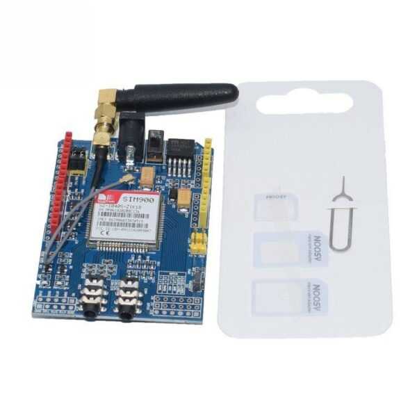 Sim900 Shield Module GSM/GPRS pour Arduino | Hobbystart