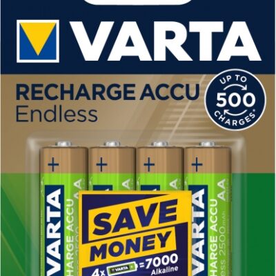 Varta RECHARGEABLE ACCU ENDLESS AA 2500 mAh BLI 4 NI-MH