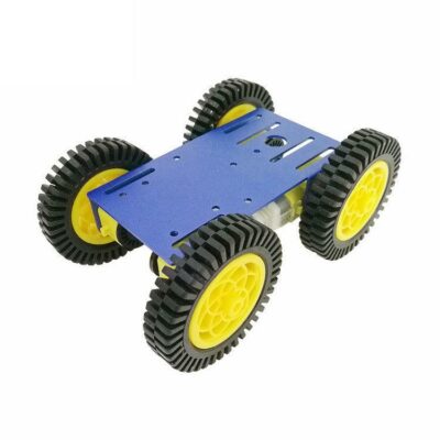 Châssis de Robot intelligent 4WD avec plaque métallique