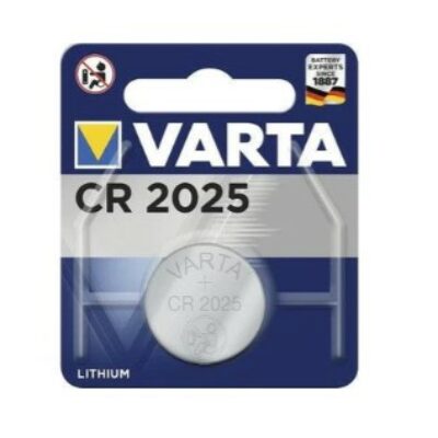 Pile CR2025 Varta Bouton Lithium 3V