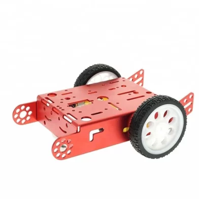 Voiture De robot Intelligent 2WD En Alliage D’aluminium chassis mbot