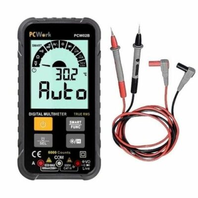 Multimètre Numérique TRMS PCW02B 6000 pts