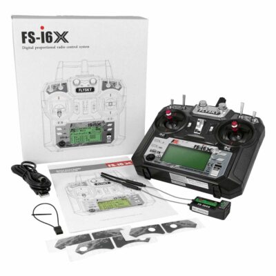 FS-i6X 10CH 2.4GHz RC Transmitter Controller w/FS-iA10B Receiver