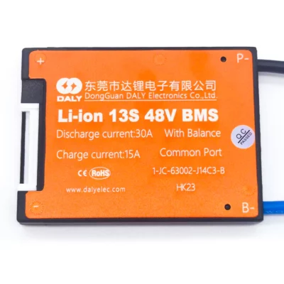 BMS 13S Daly 30A 48V pour Trottinette & Batterie Lithium – Protection Complète