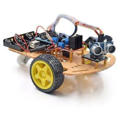 Kit De Châssis De Voiture Robot Intelligente 2WD