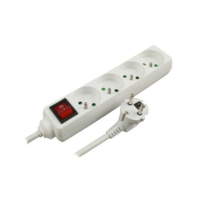 GAPE Multiprise 4 pôles + interrupteur – 1.5m